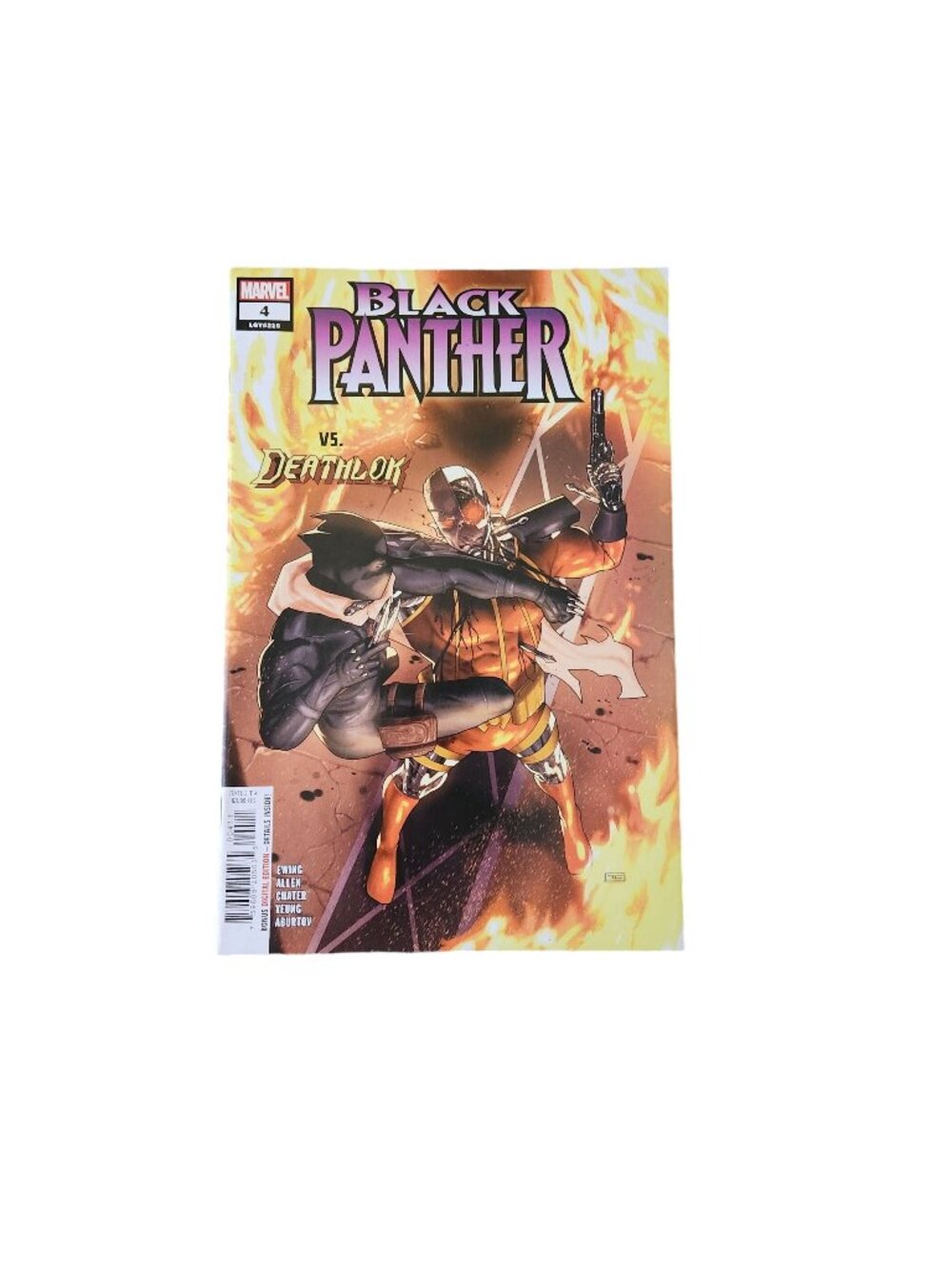 Marvel Black Panther VS Deathlok #4 2023 Comic Book Collector Bagged Boarded